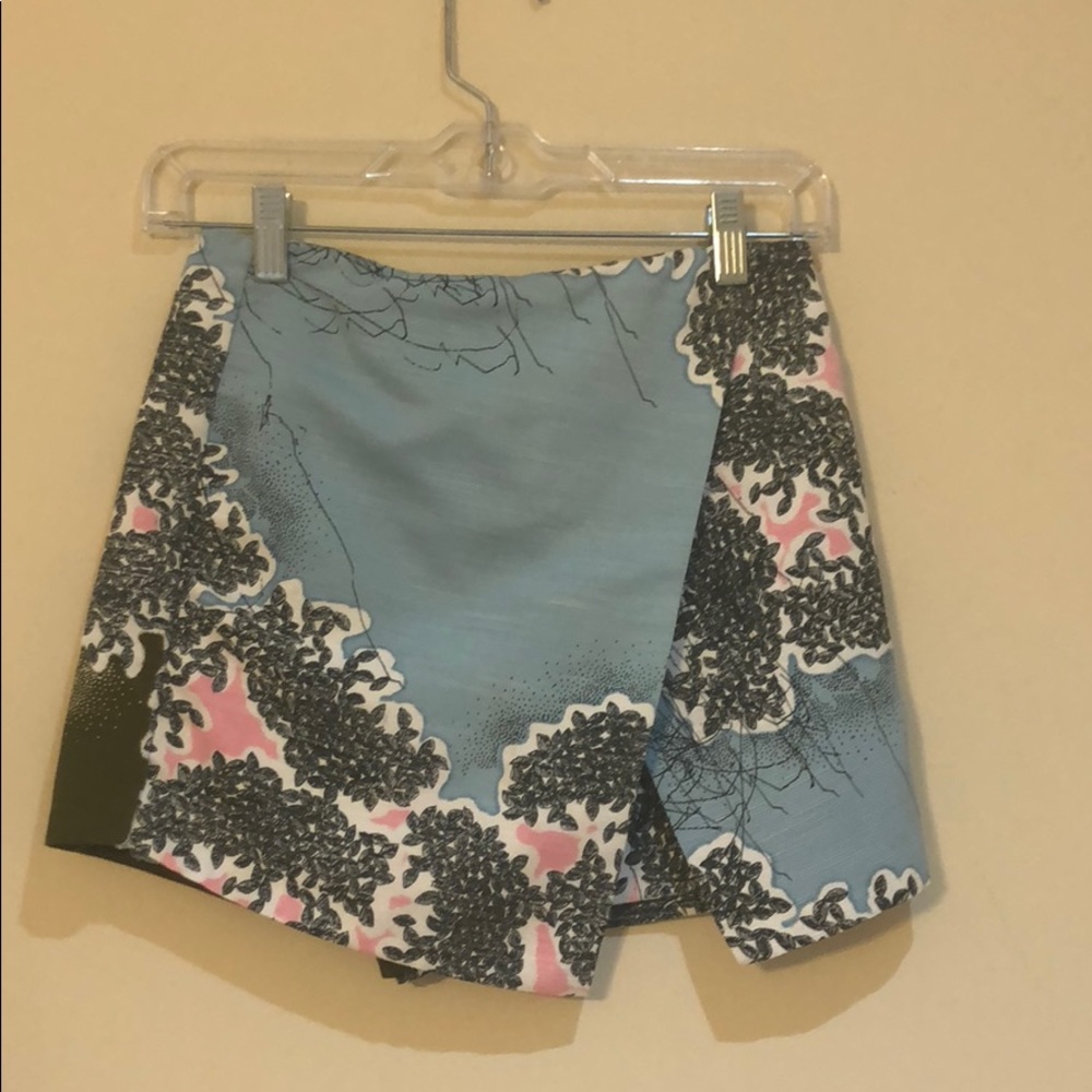 Topshop- Spring Print Skort- Size 2